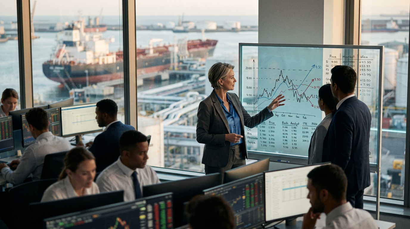 Illustrative image for Alkagesta CEO Addresses Oil Market Shifts in Feature