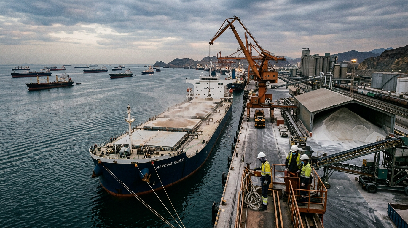 Illustrative image for Hormuz Disruptions Challenge Global Fertilizer Shipping Flows