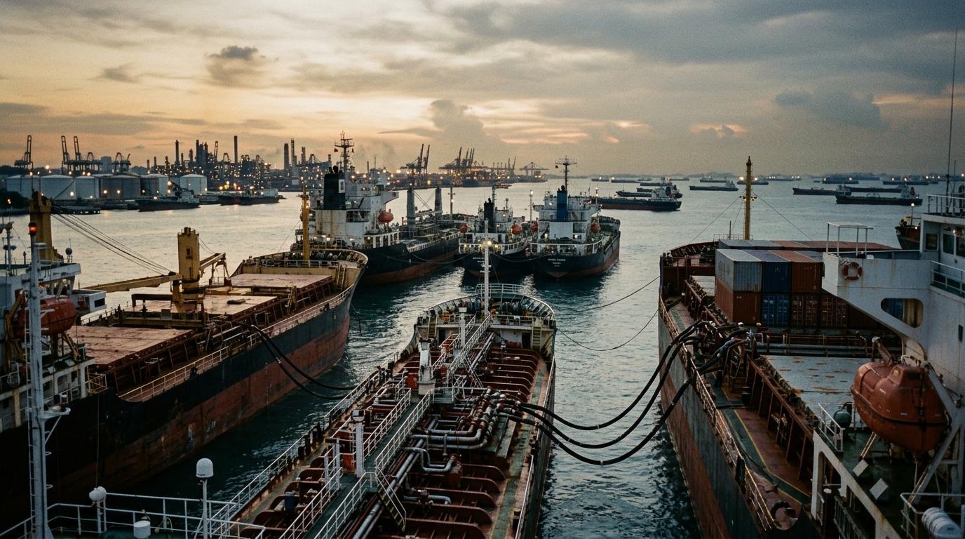 Illustrative image for Singapore Bunker Resilience Tested by Hormuz Disruptions